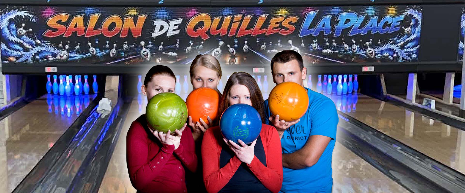 Quilles cosmiques - Salon de quilles La Place - Drummondville