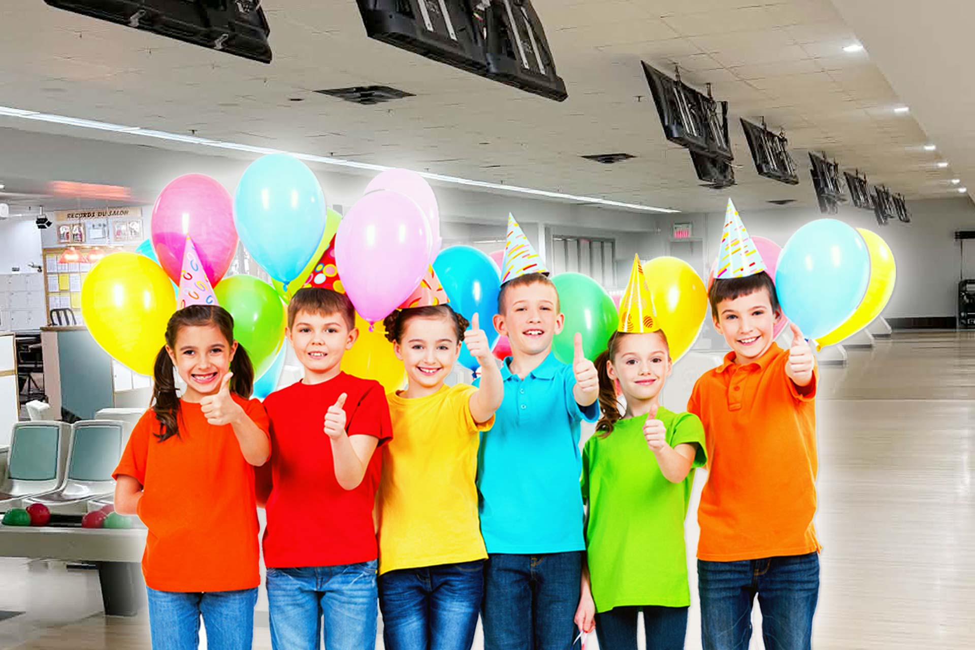 Fêtes d'enfants - Salon de quilles La Place -Drummondville