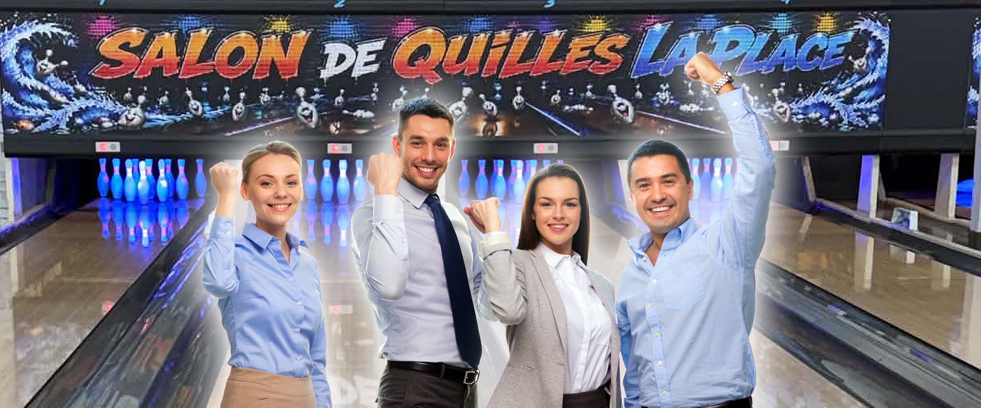 Party de bureau - Salon de quilles La Place - Drummondville